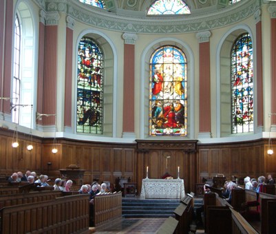 University of Dublin, Trinity College Chapel interior