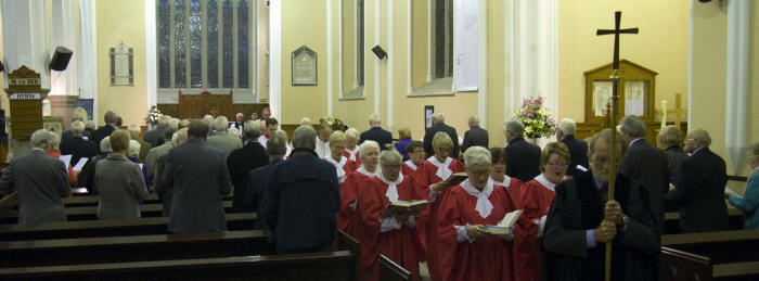 Annual Service in St Mark's, Newtownards