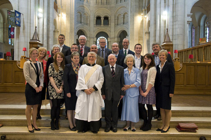 Rod with family and friends after his ordination