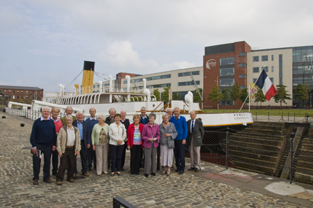 In front of SS Nomadic