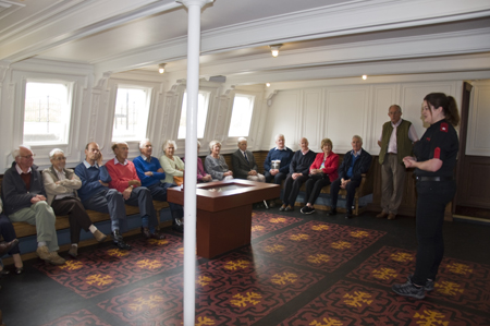 SS Nomadic First Class